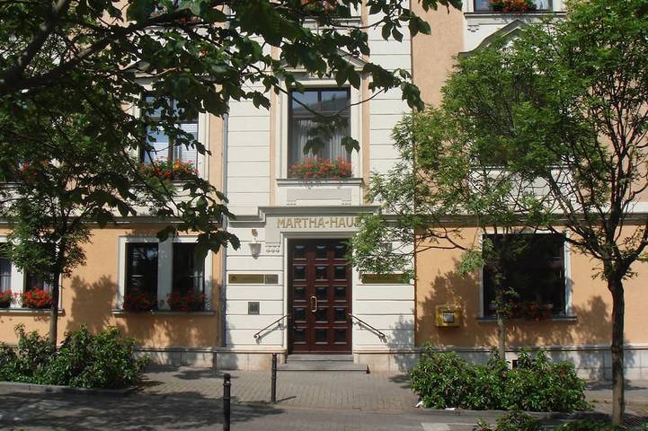 Doppelzimmer 1 - Hotel Marthahaus in Halle, Saale-Unstrut