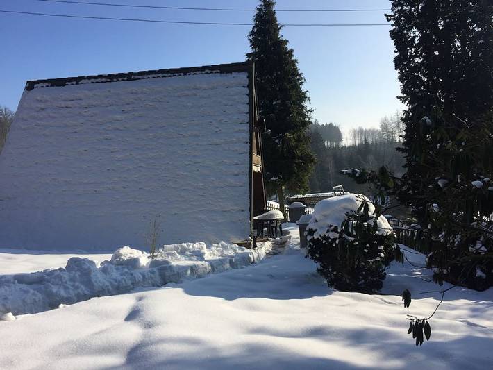 Ferienhaus für 3 Personen, mit Balkon und Terrasse sowie Garten und Sauna in Olbernhau - 3