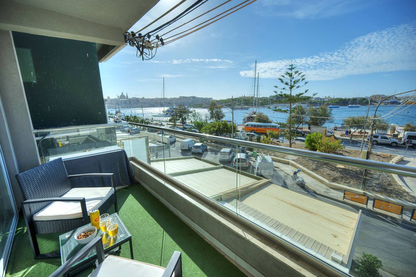 Appartement entier, Appartement de vacances pour 5 personnes avec balcon in Tas-Sliema, Île de Malte