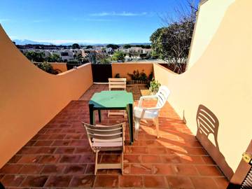 Gîte pour 3 personnes, avec terrasse dans Plage Le Grau De Leucate
