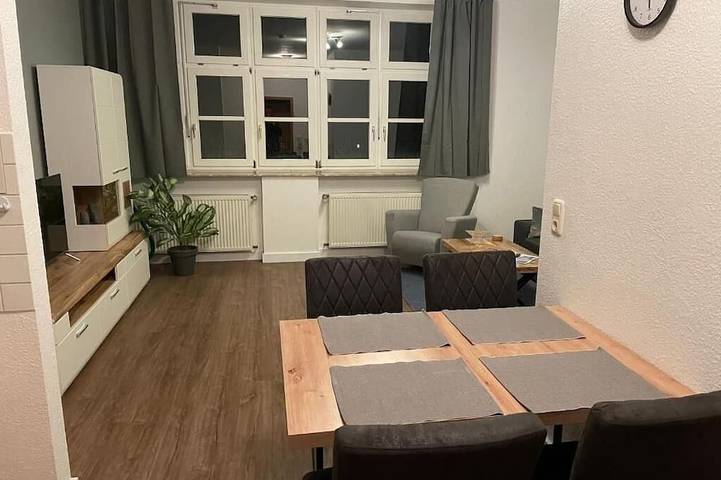 Ferienwohnung für 4 Personen, mit Sauna und Garten, mit Haustier