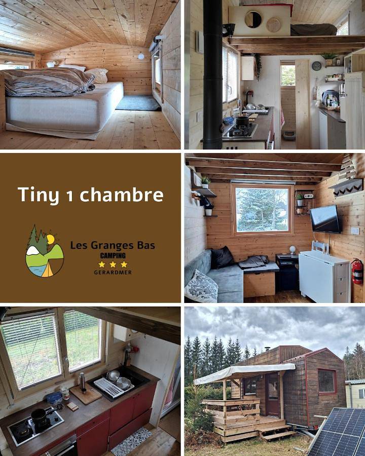 Tiny House - Cottages - Mobilhomes - Camping Les Granges Bas in Gérardmer, Parc naturel régional des Ballons des Vosges
