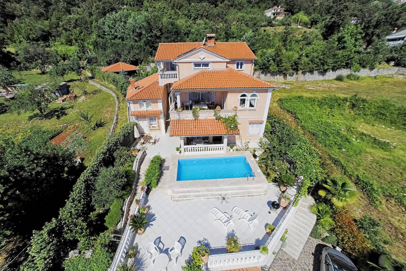 Appartamento intero, Monolocale con terrazzo e vista mare Laurana - Lovran, Abbazia - Opatija As-14178-a in Laurana, Abbazia Croazia
