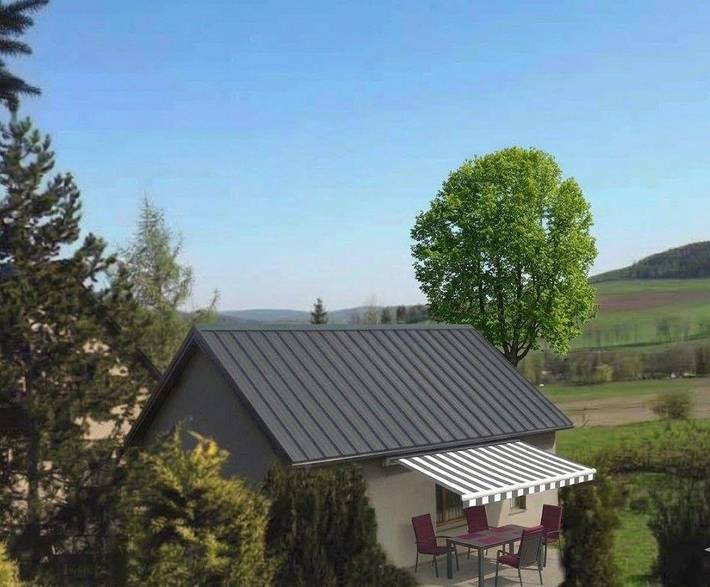 Ferienhaus für 3 Personen, mit Terrasse und Garten in Crottendorf