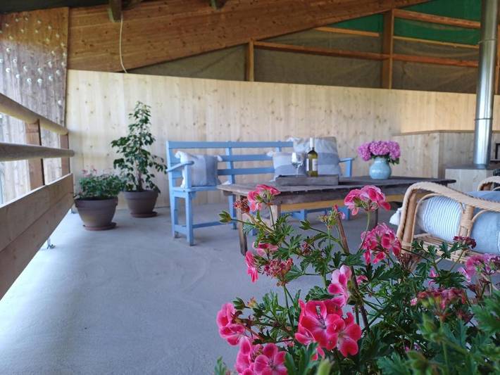 Gîte pour 6 personnes, avec terrasse et vue à Parleboscq - 2