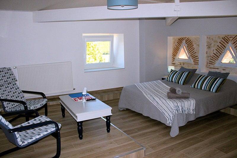 Domaine de Calbiac - Chambre Myanne Blue in Dolmayrac (Lot-et-Garonne), Quercy
