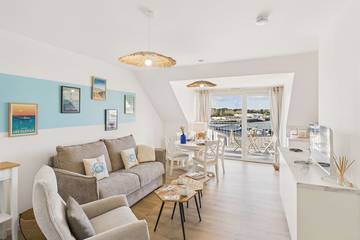 Gîte pour 2 personnes, avec balcon dans Port de Loctudy