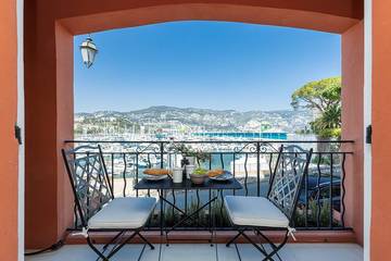 Gîte pour 4 personnes, avec balcon à Saint-Jean-Cap-Ferrat