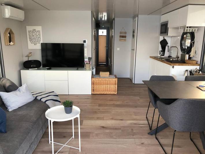 Boot für 5 Personen, mit Terrasse und Seeblick sowie Ausblick an der Schlei-Ostsee - 4