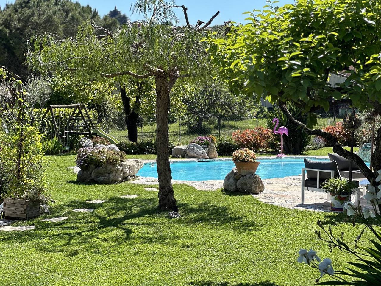 Gîte für 4 Personen mit Terrasse in Saint-Jeannet, Cannes und Umgebung