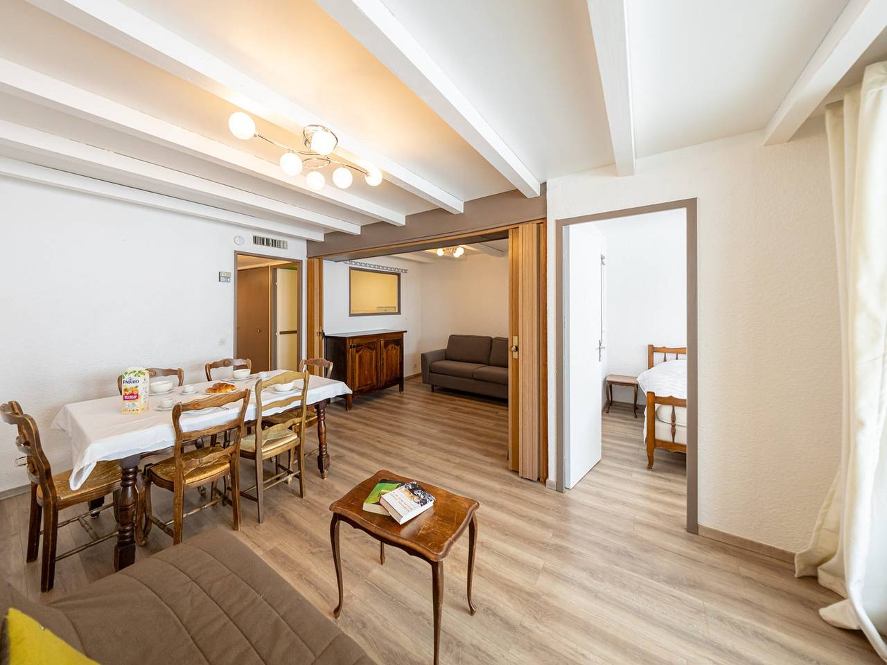 Ganze Wohnung, Saint-François-Longchamp, gemütliche Whg. für 6, an Pisten, Südbalkon in Saint-François-Longchamp, Le Grand Domaine