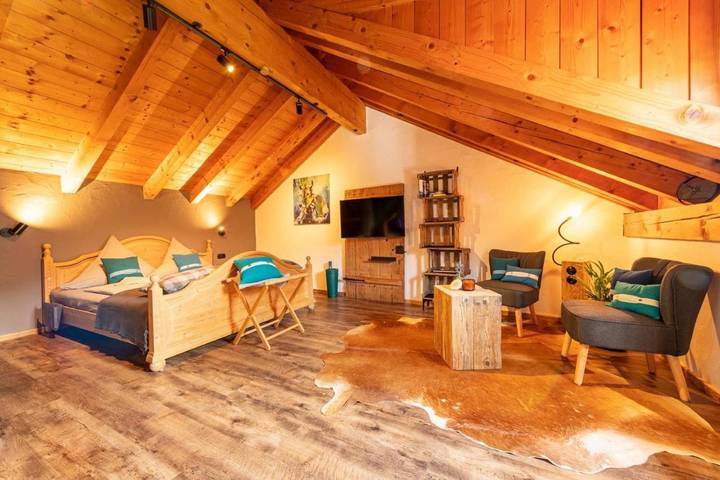 BnB für 2 Personen, mit Balkon und Ausblick in Bad Hindelang