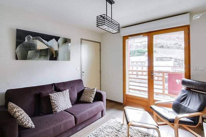 Ganze Wohnung, Apartment für 6 Personen mit Parkplatz und Wlan in Barèges in Sers, Nationalpark Pyrenäen