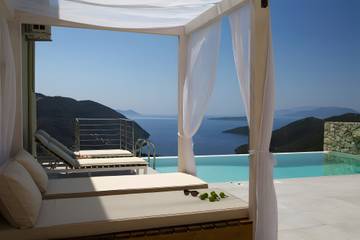 Villa für 7 Personen, mit Garten, kinderfreundlich auf Lefkada