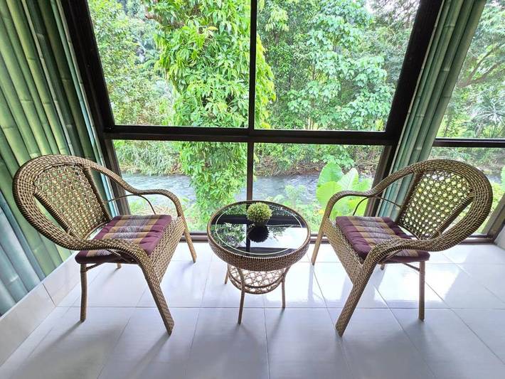 Station pour 4 personnes, avec piscine ainsi que vue et jardin dans Khao Sok - 2