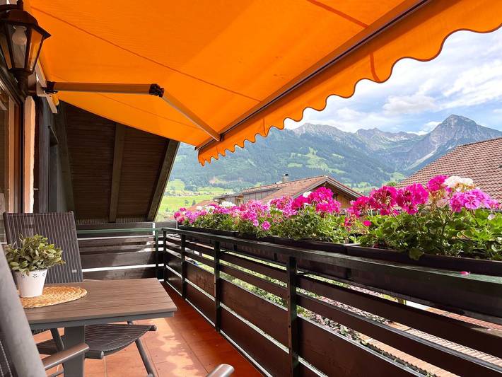 Ferienwohnung für 7 Personen, mit Ausblick und Balkon sowie Sauna, mit Haustier in Fischen