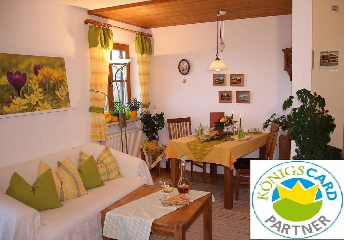 Ganze Ferienwohnung, Ferienwohnung Freißl in Rottenbuch, Romantische Straße
