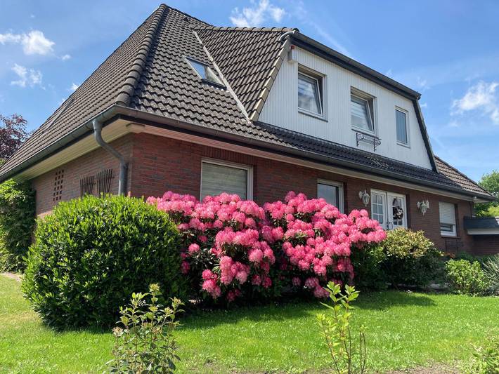 Ferienwohnung für 3 Personen, mit Sauna und Whirlpool sowie Balkon, kinderfreundlich in Dollern