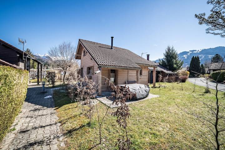 Chalet für 6 Personen, mit Garten - 1