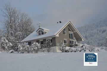 Chalet pour 12 personnes, avec jardin à Thollon-les-Mémises