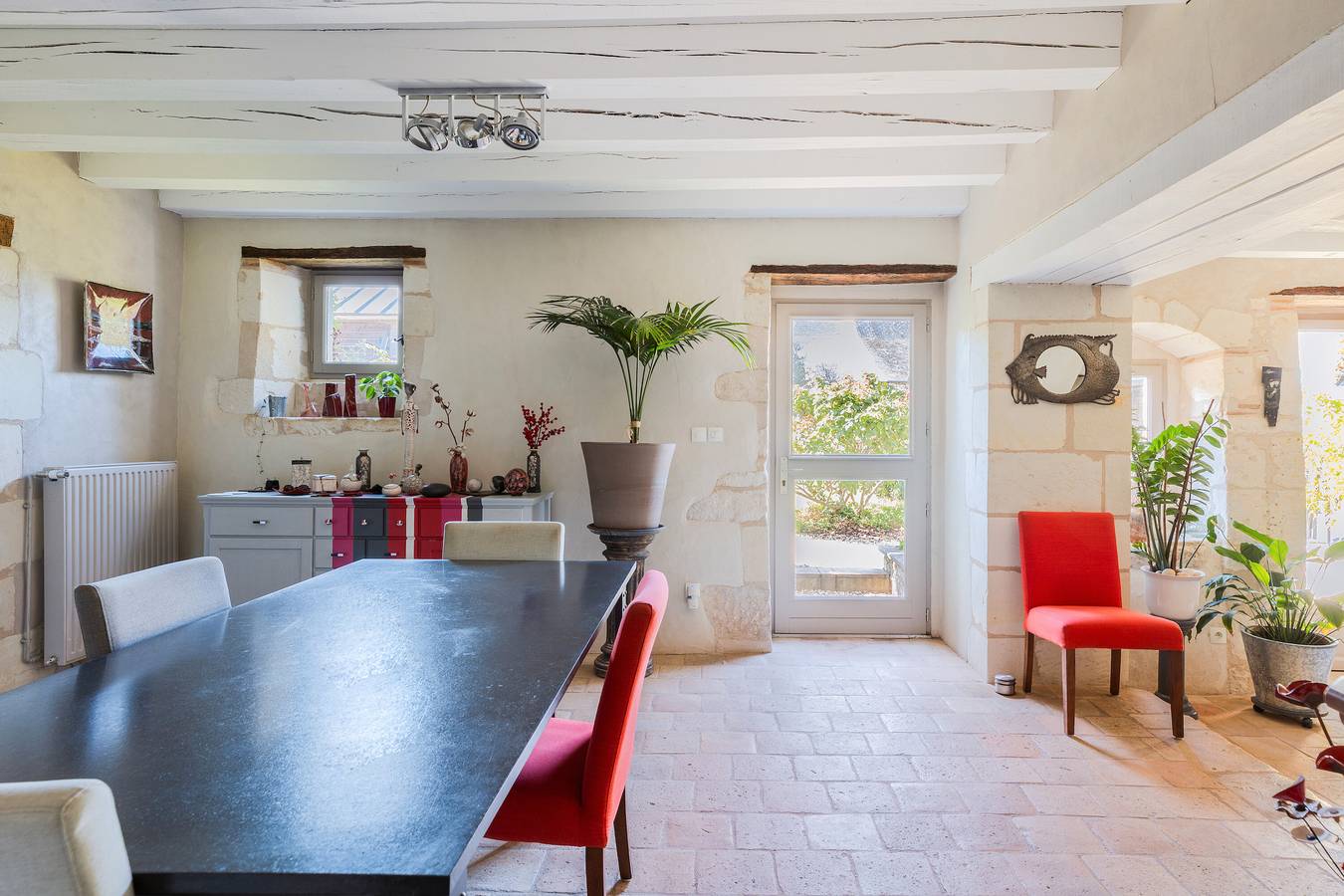 Bed and Breakfast 'Destination Paisibleue' con terraza compartida, jardín compartido y Wi-Fi in Tavant, Valle del Loira