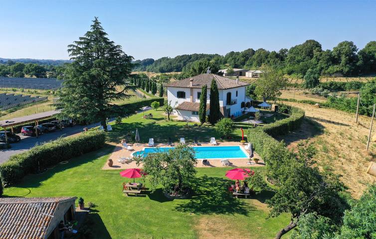 Ferienhaus für 18 Personen, mit Terrasse und Pool sowie Garten, mit Haustier in Latium - 4
