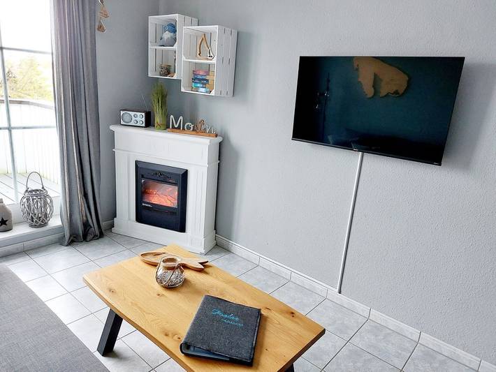 Ferienwohnung für 4 Personen, mit Balkon und Ausblick, mit Haustier in Gollwitz - 3