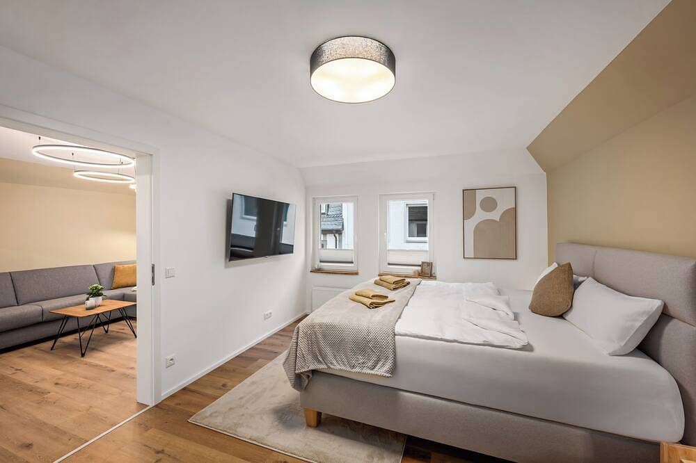 Ganze Wohnung, Exklusives City Apartment - Neubau & Design pur in Bad Kissingen, Rhön-Bayern