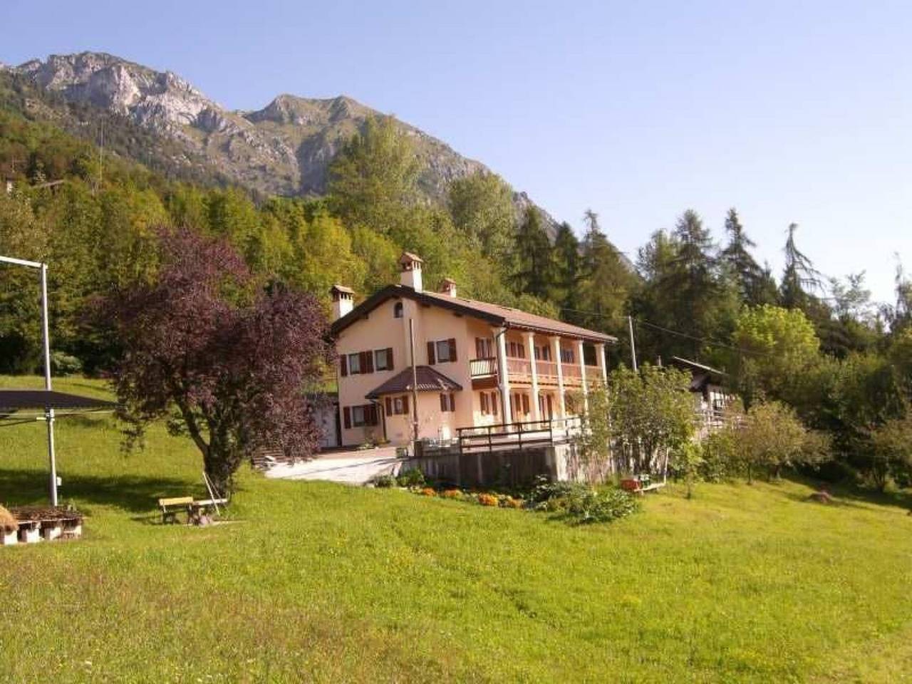 Ganze Wohnung, Das Haus von Piero in San Gregorio nelle Alpi in San Gregorio nelle Alpi, Cimonega-Gruppe