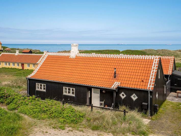 Ferienhaus mit Meerblick für 8 Personen, mit Terrasse in Skagen