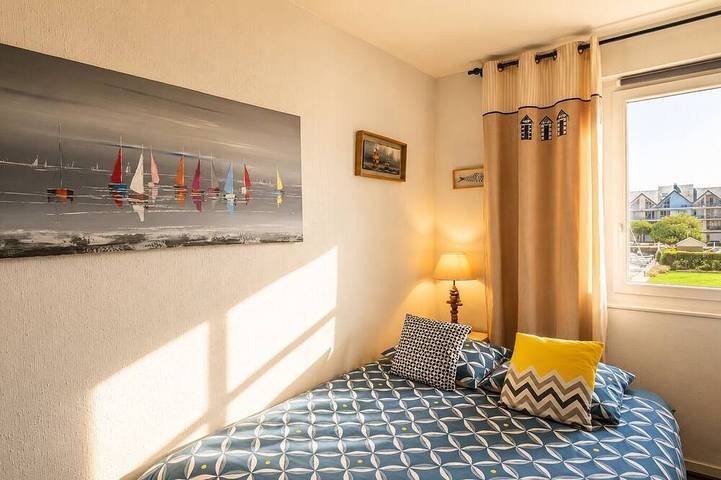 Ganze Wohnung, Marina Deauville Triplex von 2 bis 4 Pers. Meerblick und Teich. Wifi, Hd-Fernseher in Deauville, Lisieux und Umgebung