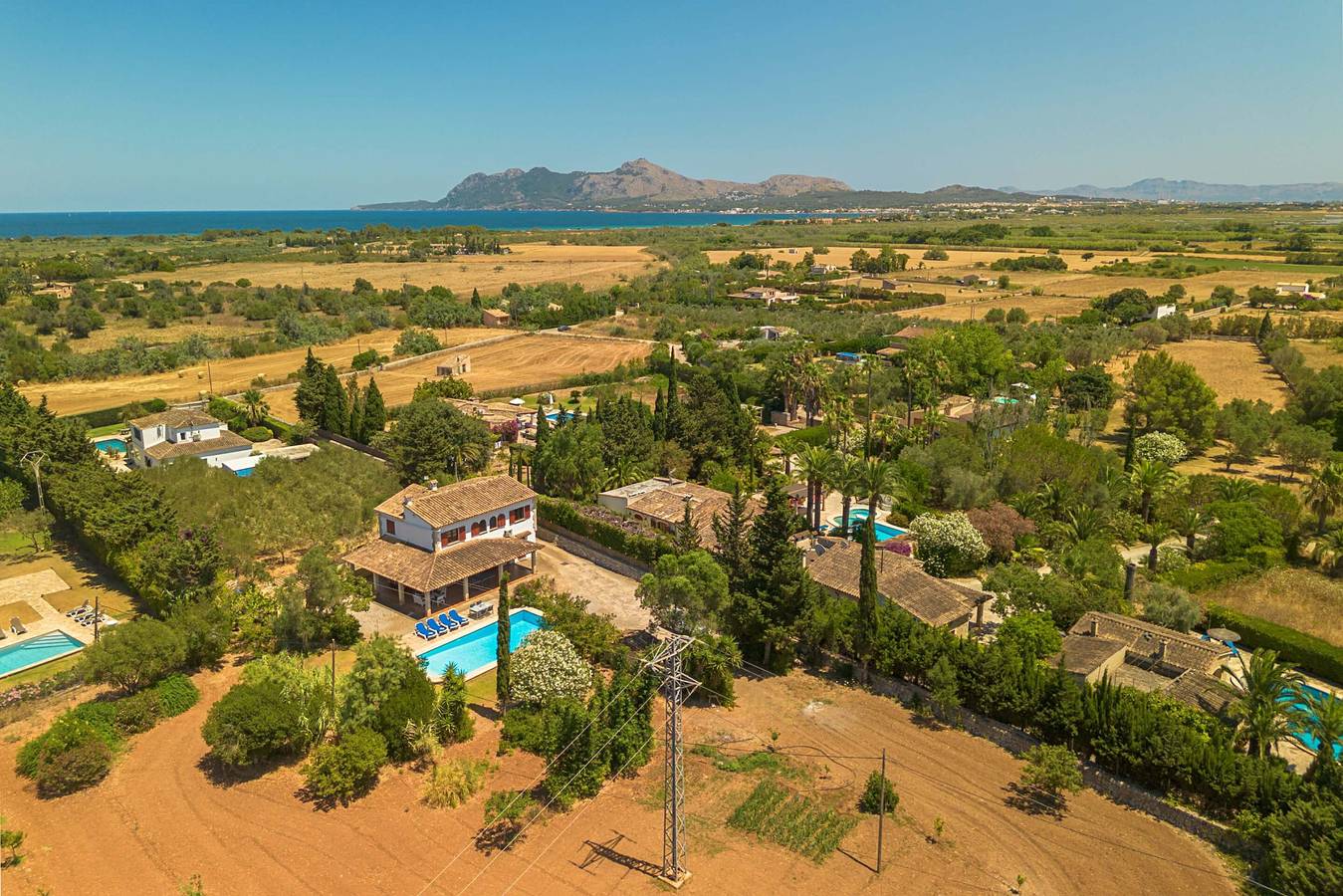 Villa Virrey in Pollença, Mallorcas Küste