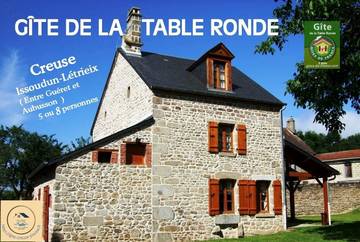 Gîte pour 6 personnes, avec piscine et sauna ainsi que terrasse et jardin dans la Creuse