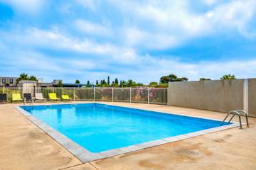 Maison de vacances pour 6 personnes, avec jardin et bassin pour enfant dans l' Hérault