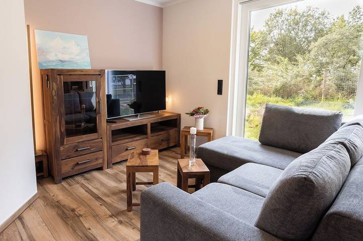 Ferienwohnung für 4 Personen, mit Terrasse und Garten in Märkische Schweiz