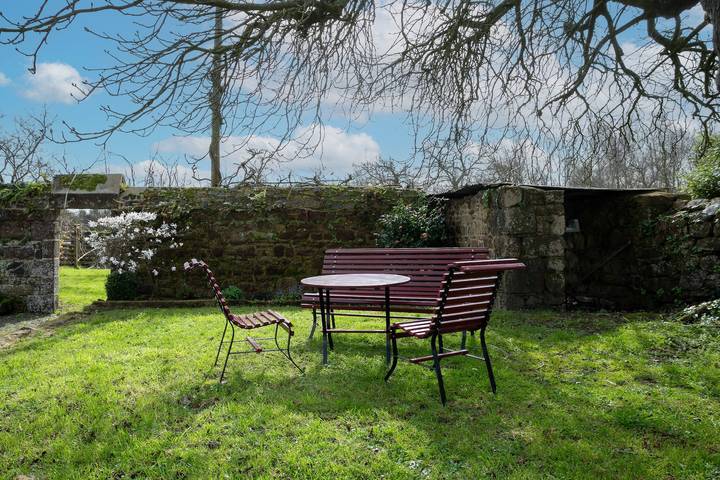'Gite' avec piscine partagée, sauna, terrasse privée, poele à bois et Wi-Fi in Prat, Région de Lannion