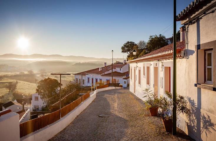 Casa de férias para 2 pessoas, com vista e terraço em Aljezur