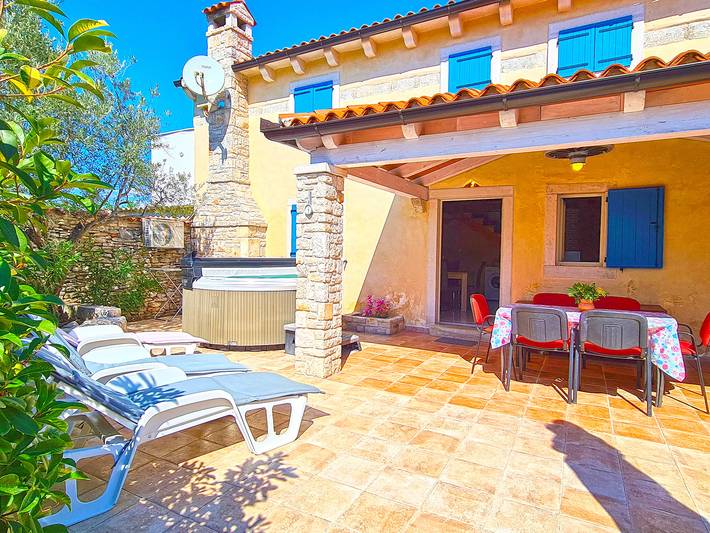 Ferienhaus für 6 Personen mit Terrasse in Marčana, Südküste Istrien