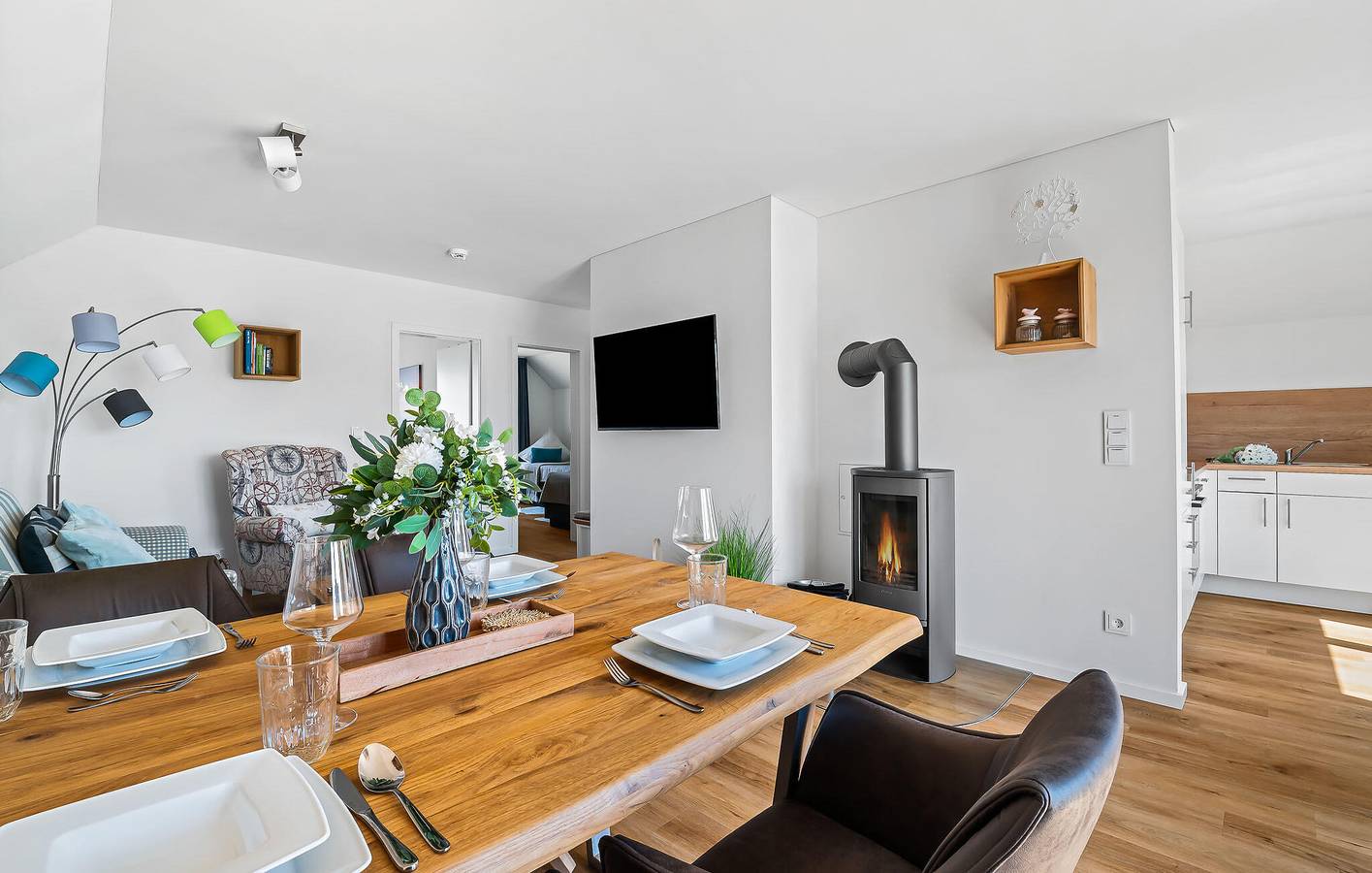 Appartement de vacances entier, Appartement avec terrasse au bord de l'eau - Plage 1000m in Kappeln, Kappeln et ses environs