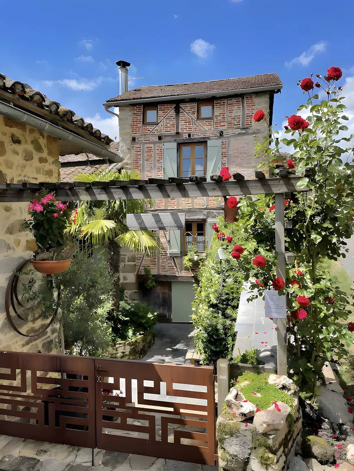 Location de vacances pour 2 personnes, avec Jardin à Asprières