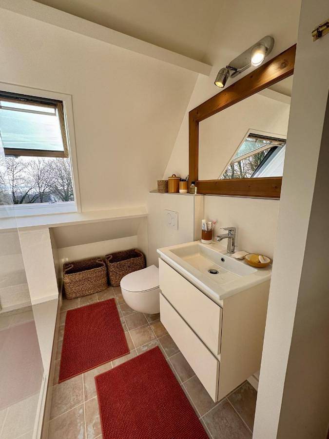 Double Room with Sea View in Fouesnant, Région de Quimper