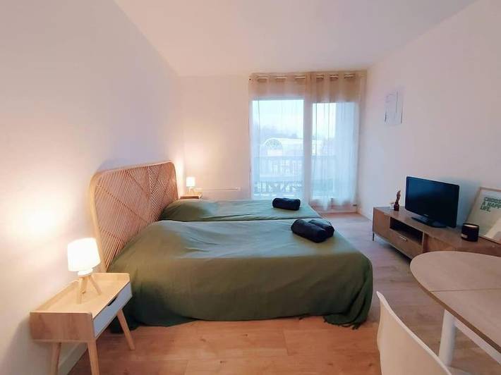 Gîte pour 2 personnes, avec terrasse et vue dans Thermes Borda - 2