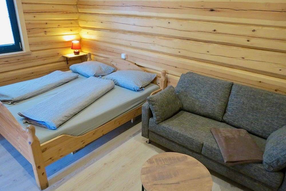 Ganze Wohnung, Ferienwohnung Fuchsbau, 60qm, 2 Schlafzimmer, max. 5 Personen in Quitzdorf am See, Oberlausitz-Niederschlesien