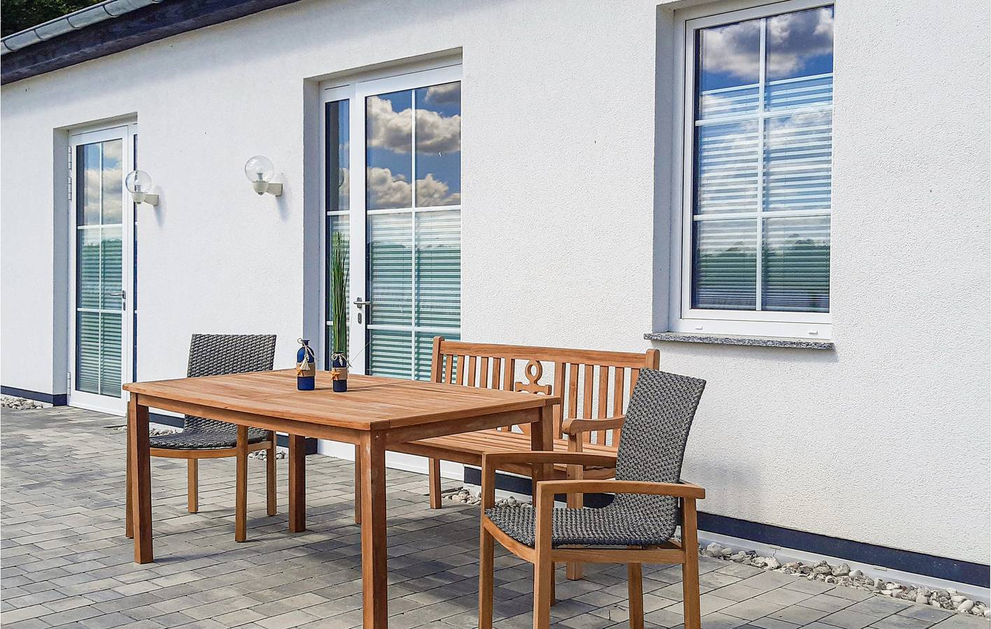 Gemütliche Wohnung mit Parkplatz & Flussblick in Gützkow in Gützkow, Vorpommern