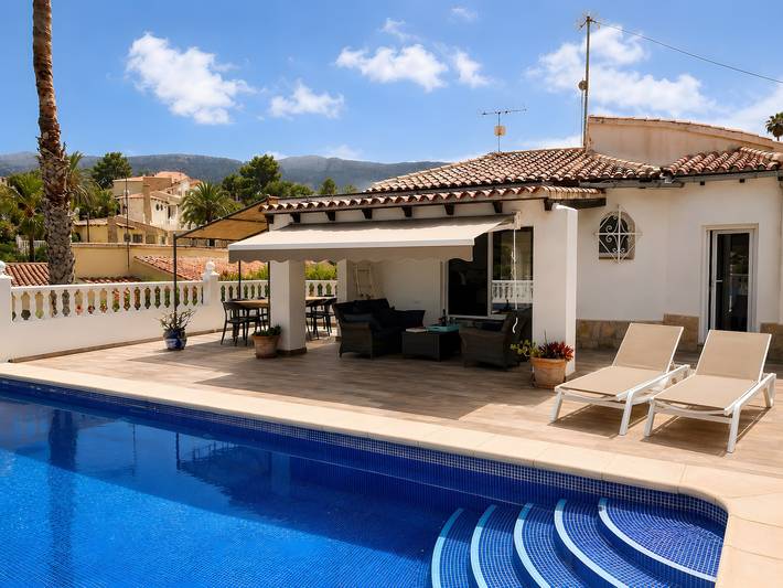 Ferienhaus für 6 Personen, mit Garten in Calpe