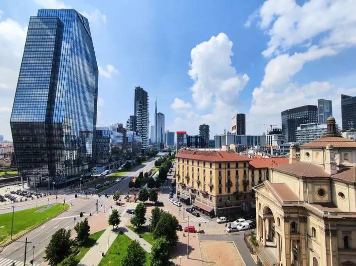 Ferielejlighed for 6 personer, med Balkon i Milano