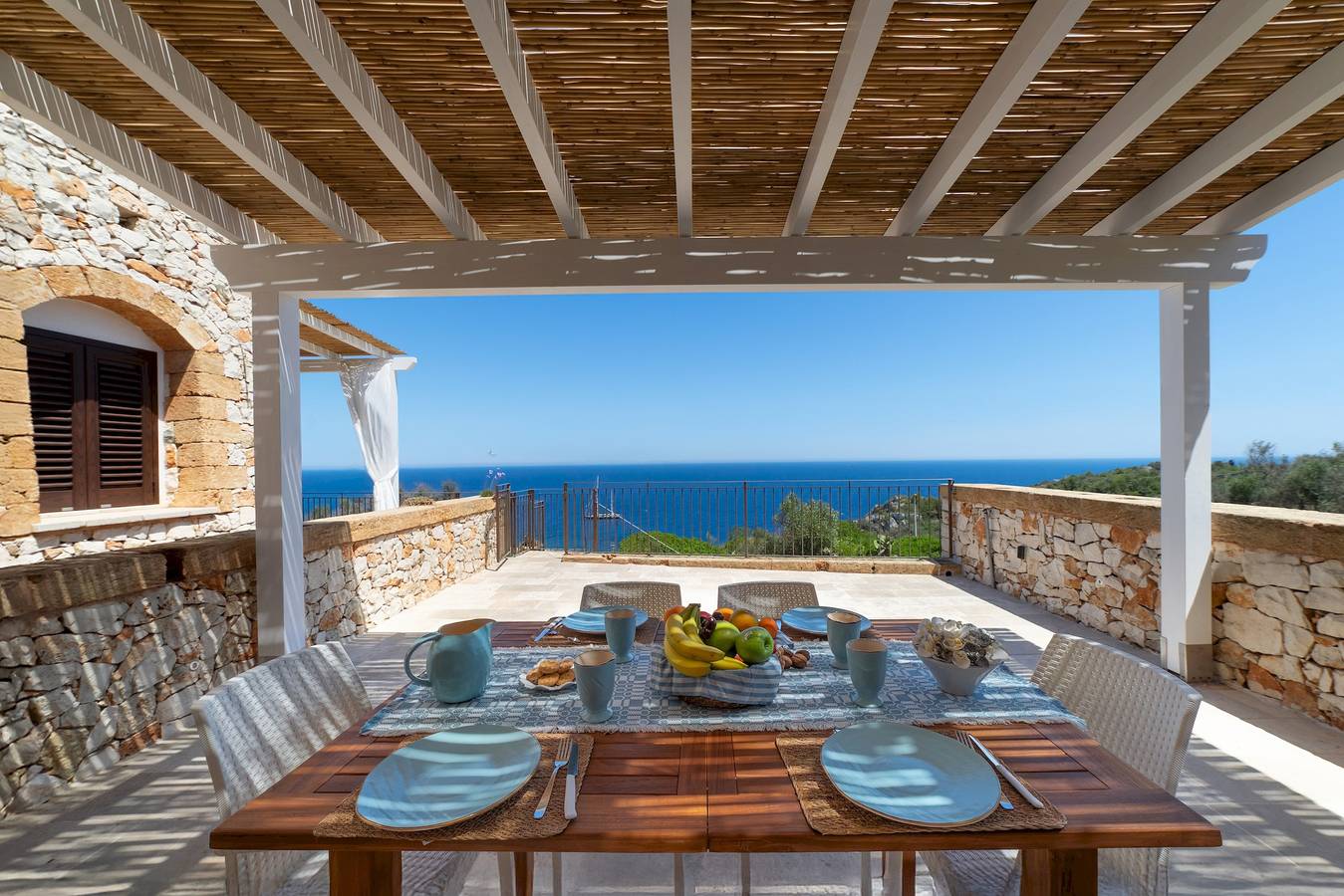 Ferienhaus für 4 Personen mit Terrasse in Gagliano del Capo, Lecce Provinz