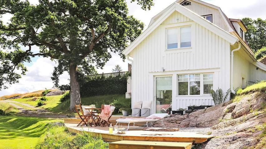 Hus för 4 Personer, med terass i Varberg