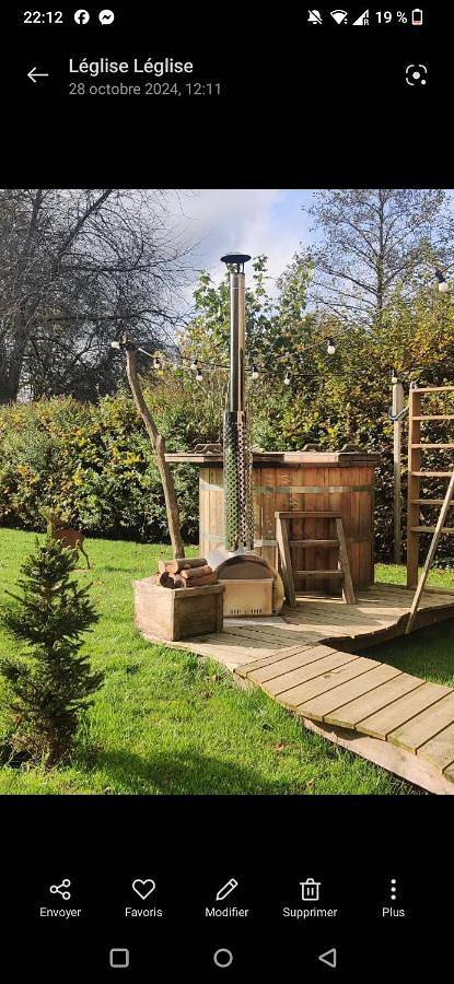 Gîte pour 4 personnes, avec jardin et vue, animaux acceptés à Léglise - 3
