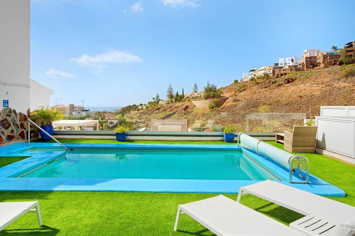 Ferienhaus für 7 Personen, mit Balkon in San Agustin - 2